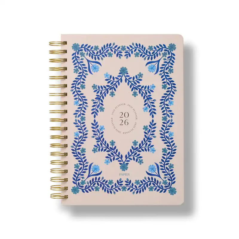 Luxury 2026 Italian Summer B5 Spiral Calendar Year Planner