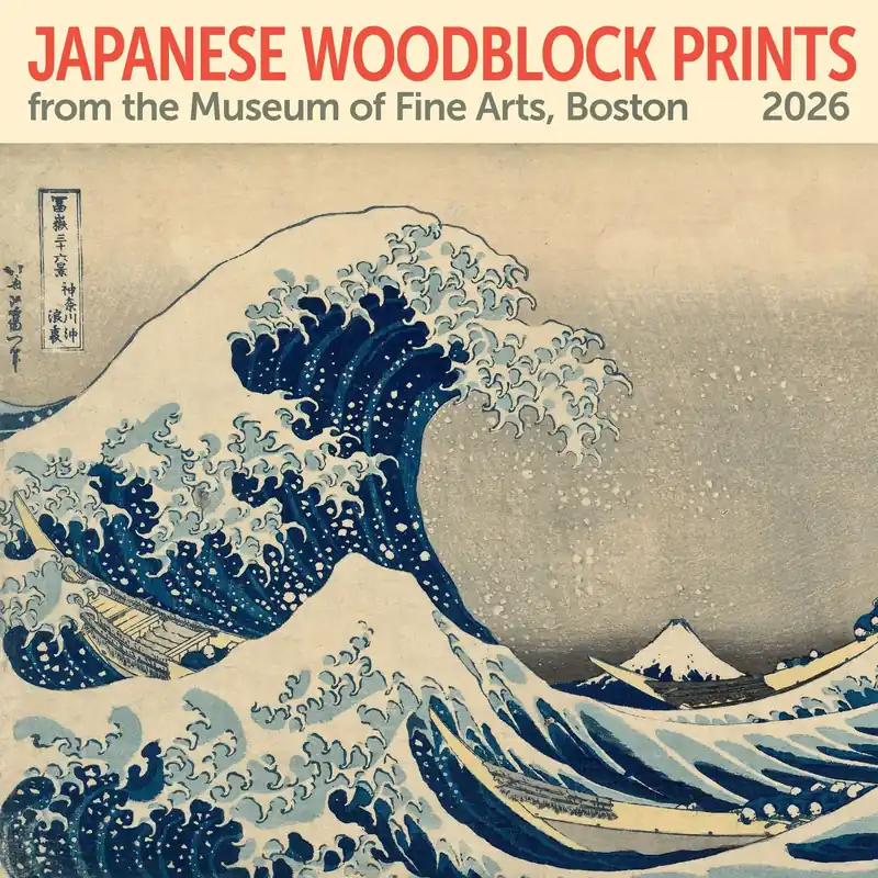 2026 MFA Boston Japanese Woodblock Prints Wall Calendar Special Offer