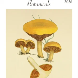 Instant Buy 2026 Mushroom Botanicals Large Wall Calendar