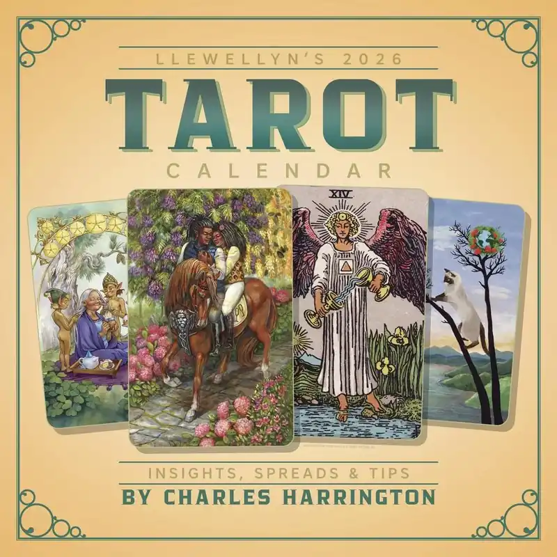 Editor’s Pick 2026 Llewellyn's Tarot Wall Calendar