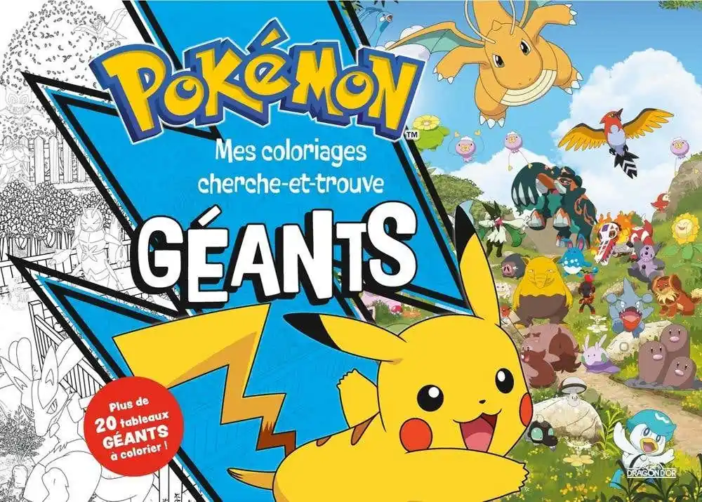 Pokémon - Mes Coloriages Géants Special Offer
