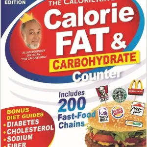 Weekend Sale CalorieKing Larger Print Calorie, Fat & Carbohydrate Counter