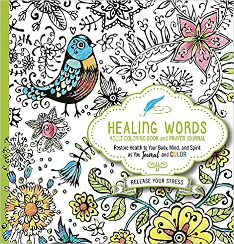 New Release Healing Words Colouring and Prayer Journal: Restore Health to Your Bod — Christian Superstore New Zealand