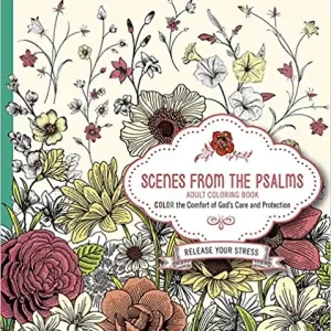 Luxury Scenes from the Psalms - Adult Colouring Book: Colour the Comfort of G — Christian Superstore New Zealand