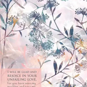 Free Shipping I Will Be Glad, Floral Journal — Christian Superstore New Zealand