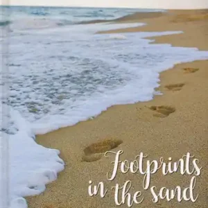 Exclusive Footprints in the Sand hardcover journal — Christian Superstore New Zealand