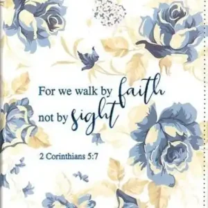 For We Walk By Faith: 2 Corinthians 5:7 - Lux Leather Journal — Christian Superstore New Zealand Top Pick