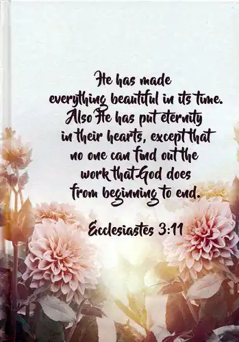 Ecclesiastes 3:11 hardcover journal (SEJH56213-YM) — Christian Superstore New Zealand Super Sale