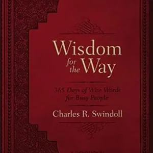 One Day Deal Wisdom for the Way, Large Text Leathersoft: 365 Days of Wise Words for — Christian Superstore New Zealand