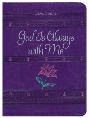 Flash Sale God Is Always With Me Devotional Journal ziparound — Christian Superstore New Zealand