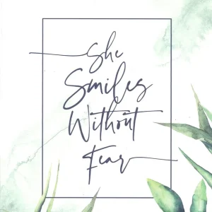 Super Sale She Smiles Without Fear — Christian Superstore New Zealand