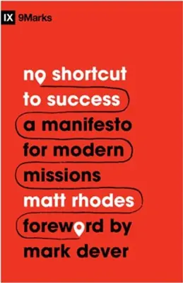 No Shortcut to Success: A Manifesto for Modern Missions — Christian Superstore New Zealand Cheap