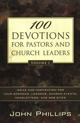 100 Devotions for Pastors and Church Leaders, Vol. 1: Ideas and Inspir — Christian Superstore New Zealand Low Price
