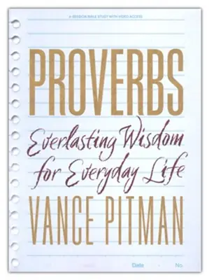 Same Day Shipping Proverbs Bible Study Book. Everlasting wisdom for everyday life — Christian Superstore New Zealand